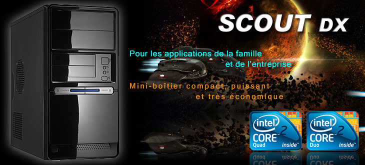 Keynux Sonata S5 - Ordinateur assemblé avec Intel Core i7 ou Core i7 Extreme Edition, 3 disques durs internes, carte graphique nVidia ou ATI, deux cartes graphiques en SLI, cartes OpenGL Quadro FX