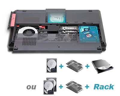 KEYNUX - Epure 7MSA - 1 à 4 disques durs internes