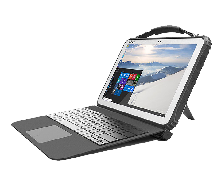 KEYNUX - Tablette KX-12H - tablette tactile durcie Full HD IP65 avec clavier amovible